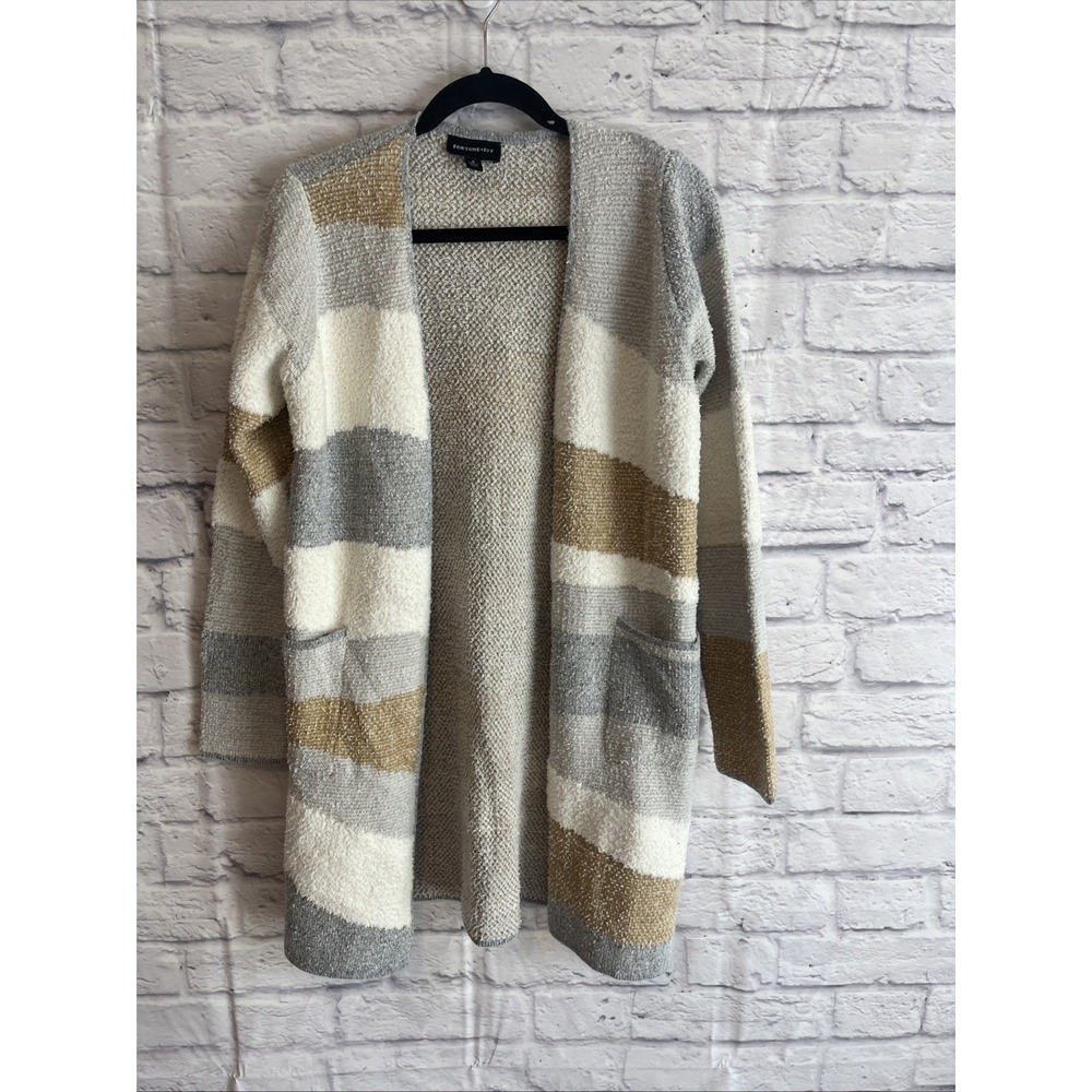 Fortune & Ivy Stitchfix Women's NWOT Cozy Casual Open Front Cardigan Size Small